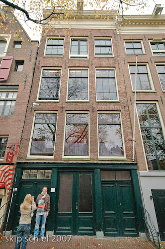 Front of Ann Frank house