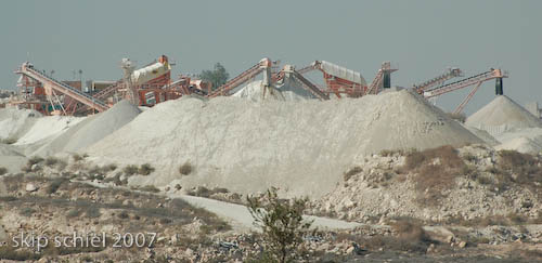 Manufacturing cement for Modi'in Illit
