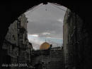 Dome of the Rock thru Old City arches