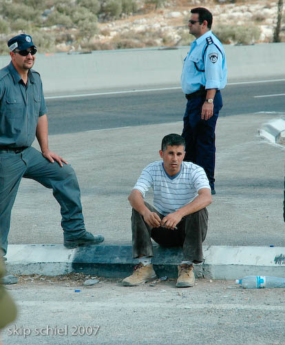 Palestinian detained and later released