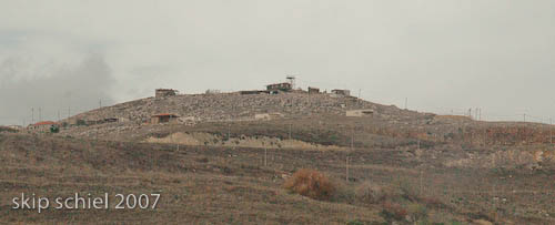 Military outpost near Huwarra