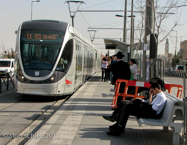 Jerusalem Israel Palestine tram-4851