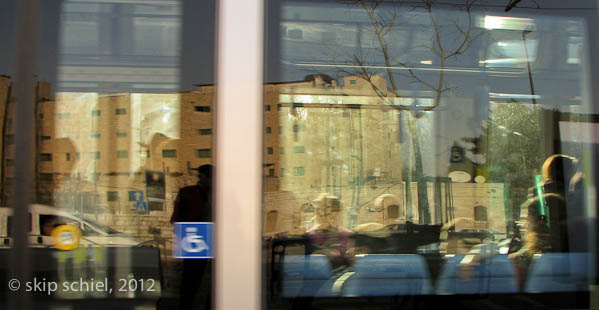 Jerusalem Israel Palestine tram-5036