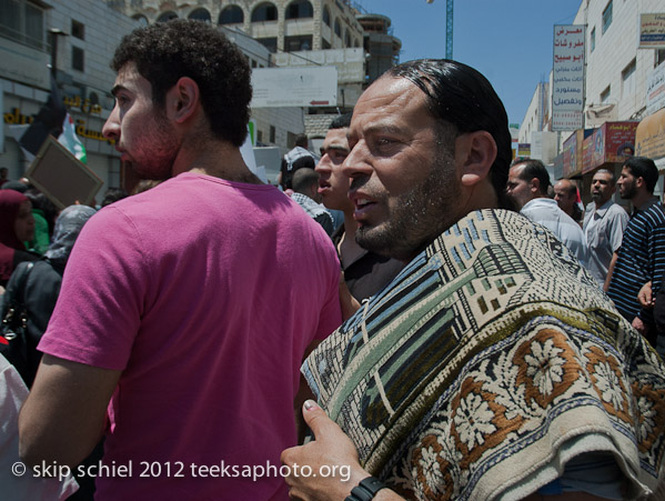 Prisoners rights demonstration-Ofer Prison-8614