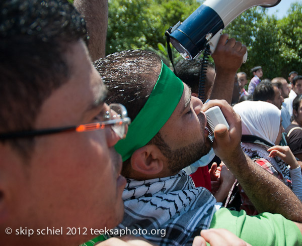 Prisoners rights demonstration-Ofer Prison-8636