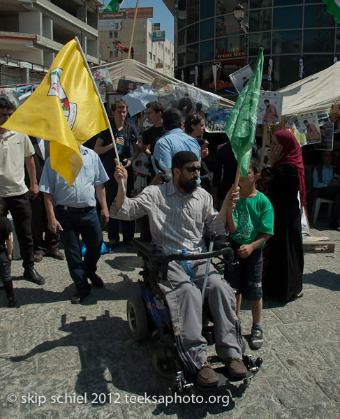 Prisoners rights demonstration-Ofer Prison-8698