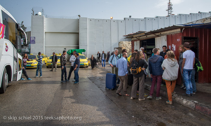 Palestine Israel-Freedom Bus-Bethlehem checkpoint-7624